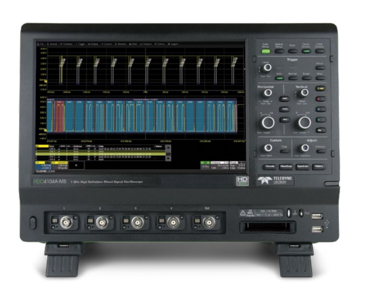Teledyne LeCroy HDO4034A - 350MHz, 4-Kanal, 12-Bit Teledyne LeCroy HDO4034A - 350MHz, 4-Kanal, 12-Bit