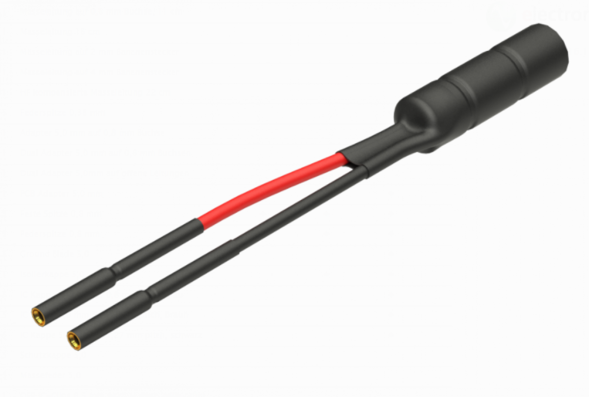 PMK Dual-Adapter 5mm auf 0,8mm Buchse 890-520-701 PMK Dual-Adapter 5mm auf 0,8mm Buchse 890-520-701