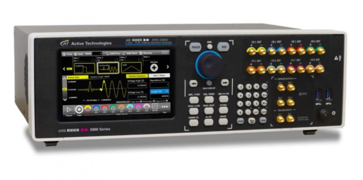Active Technologies Arbiträrgenerator AWG5062, 16 Bit, 2 GHz, 2-Kanal Active Technologies Arbiträrgenerator AWG5062, 16 Bit, 2 GHz, 2-Kanal