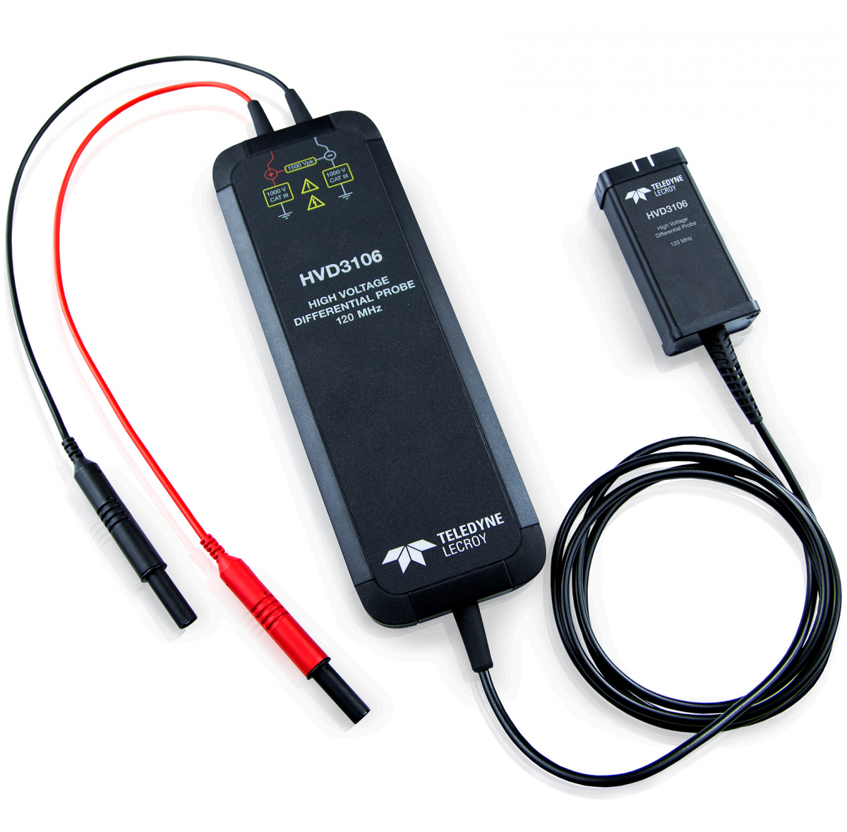 Teledyne LeCroy Hochspannungs-Differenztastkopf HVD3102A, 1000 V, 25 MHz Teledyne LeCroy Hochspannungs-Differenztastkopf HVD3102A, 1000 V, 25 MHz