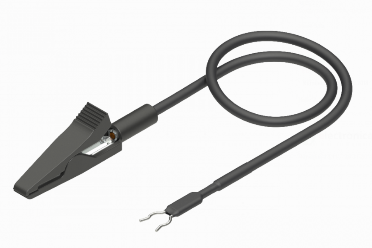 PMK Masseleitung 15 cm auf Mini Krokoklemme 890-400-015 PMK Masseleitung 15 cm auf Mini Krokoklemme 890-400-015